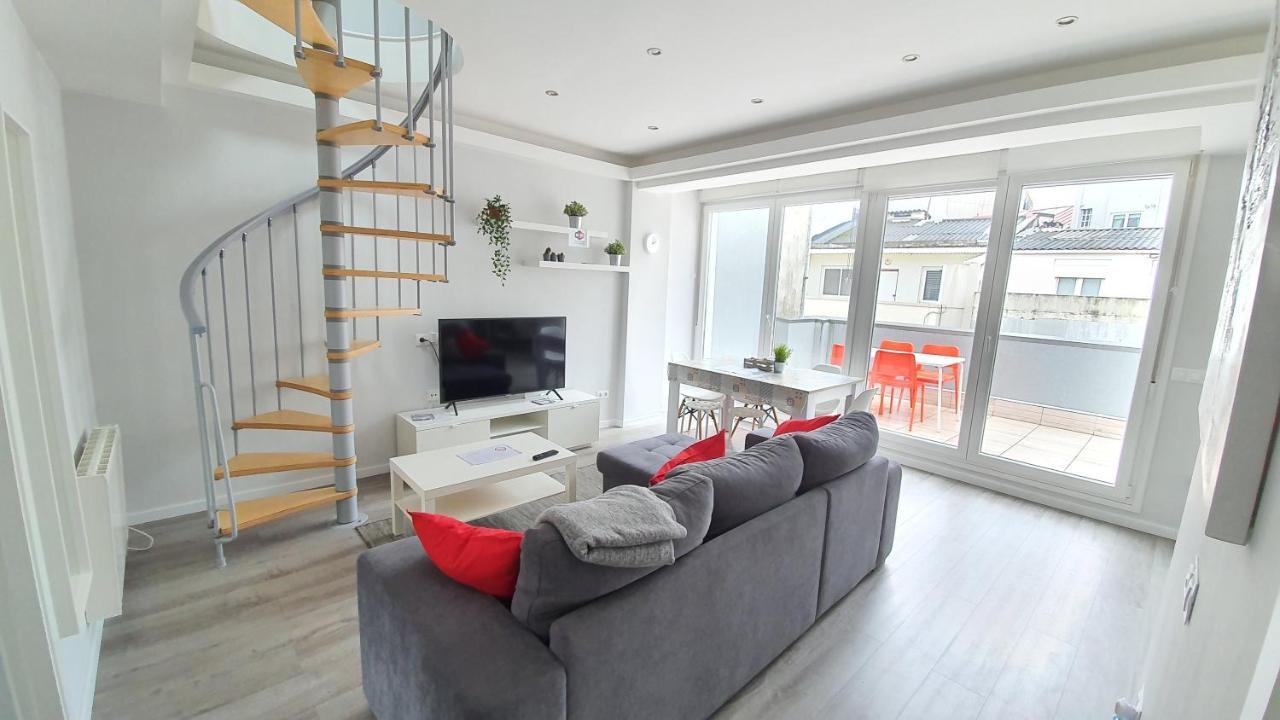 Fantástico Dúplex de 3 habitaciones, cerca de todo, para disfrutar de la ciudad A Coruña Exterior foto