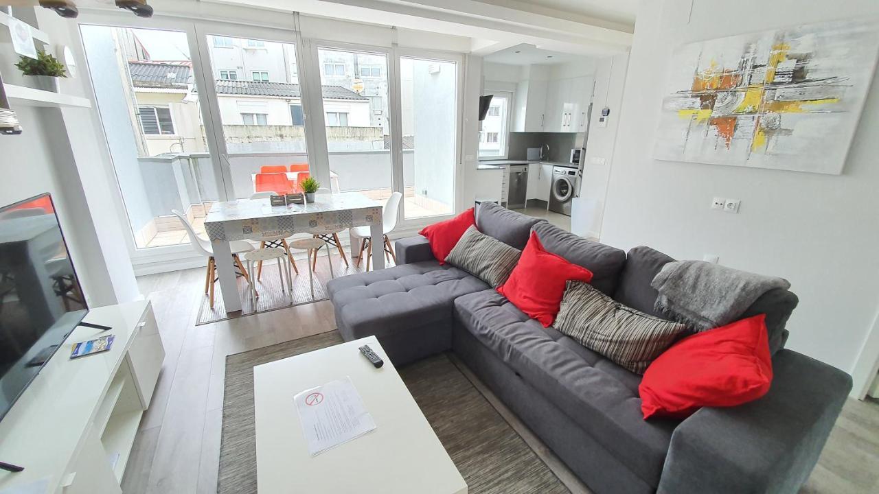 Fantástico Dúplex de 3 habitaciones, cerca de todo, para disfrutar de la ciudad A Coruña Exterior foto